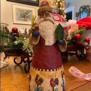 Jim Shore Santa with Birds figurine.